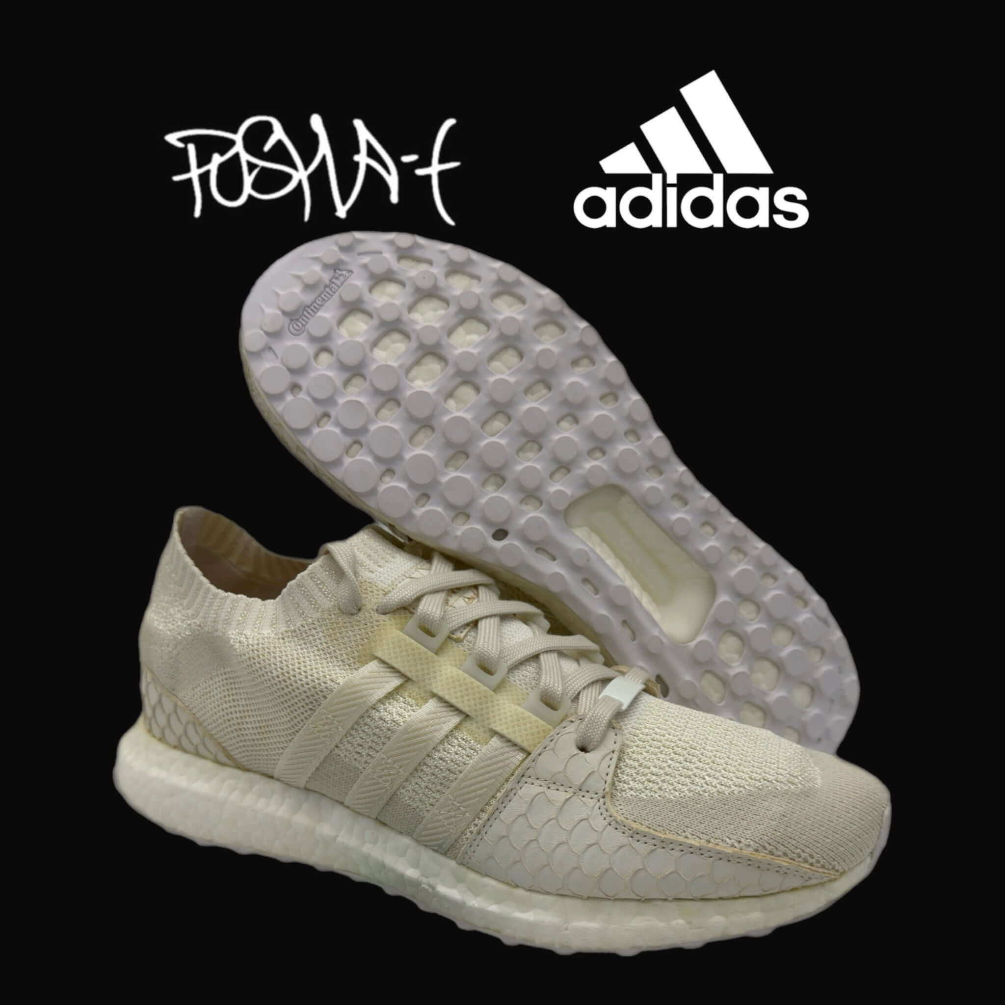 Inside the Rare Pusha-T x Adidas EQT Support Ultra PK "Chalk/White" (F&F) Release