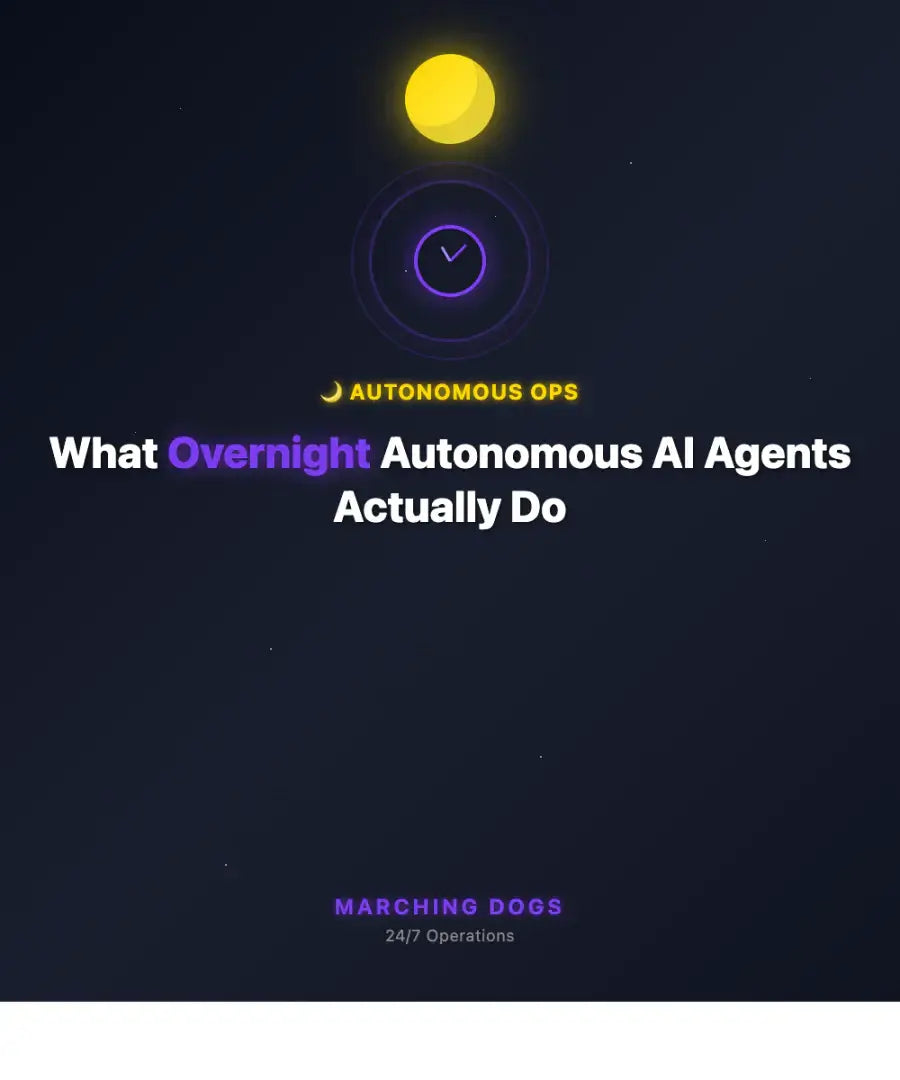 Overnight Autonomous AI: How 48 Agent Runs Built Our Research Library While We Slept