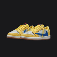 Travis Scott x Air Jordan 1 Low OG (W) "Canary" / “Elkins” (PS)