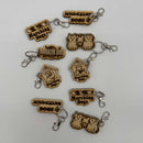 Marching Dogs 4-Year Anniversary Keychain