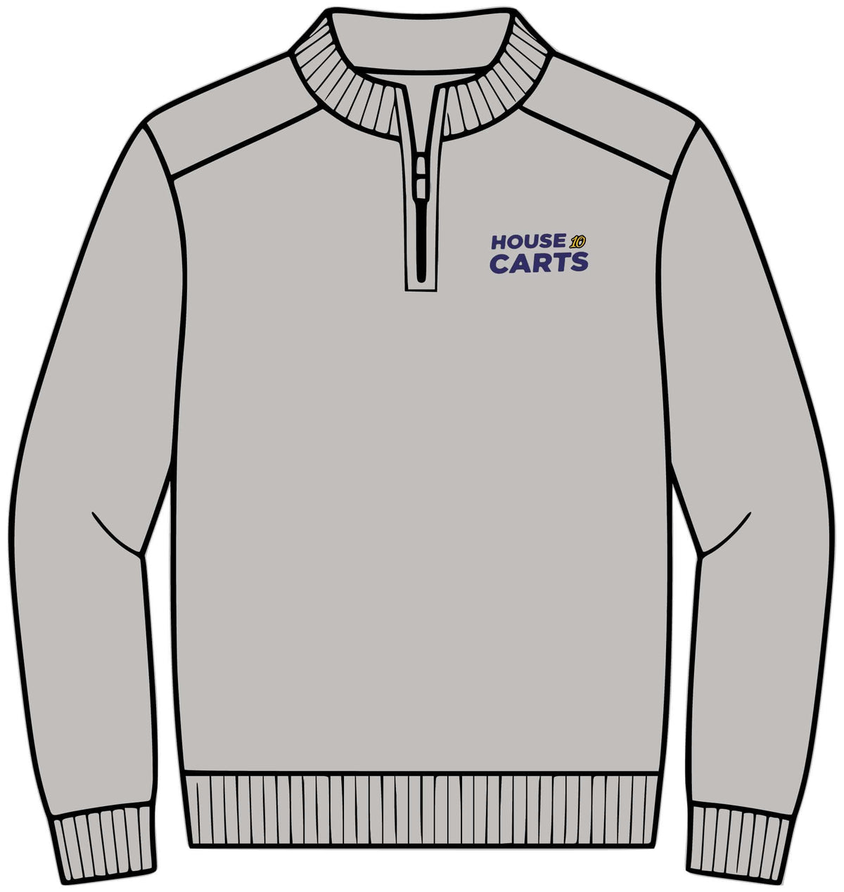 HOC 10YR - 1/4-Zip Sweater