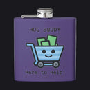 HOC BUDDY - Stainless Steel Flask, 6oz