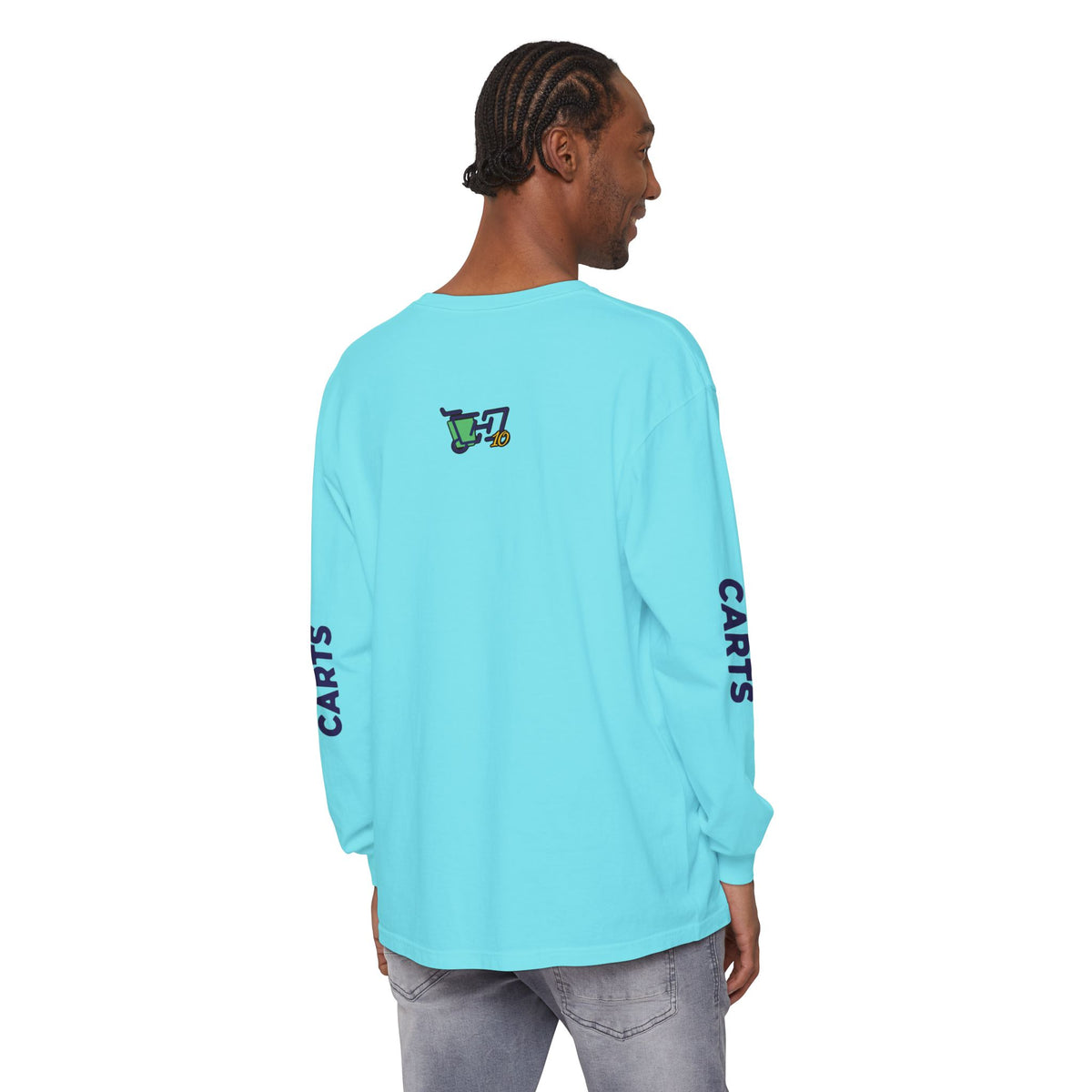 HOC 10YR 't!rep' - Unisex Garment-dyed Long Sleeve T-Shirt