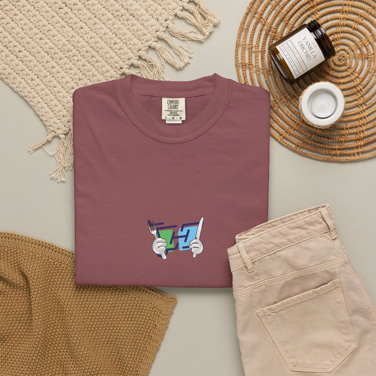 HOC Cooks - Unisex Garment-Dyed T-shirt