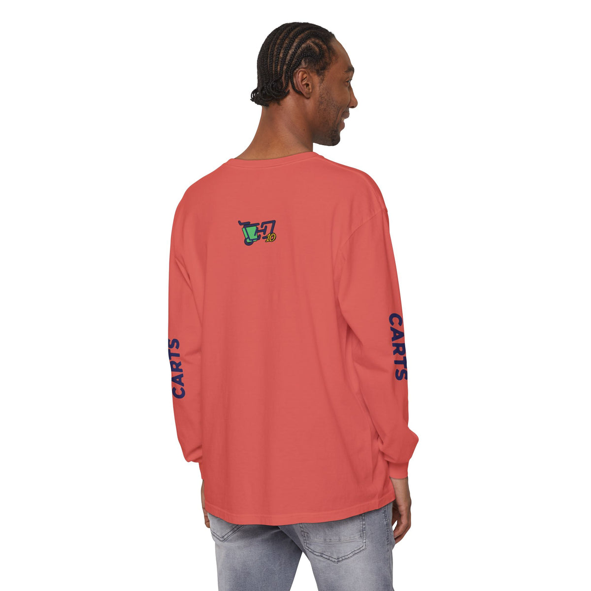 HOC 10YR 't!rep' - Unisex Garment-dyed Long Sleeve T-Shirt