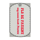 HOC HELMET HEADS - Dog Tag Keychain (Engraving)