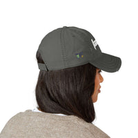 HOC 'FAXJIG' (Flipped) - Distressed Dad Hat (Embroidery)