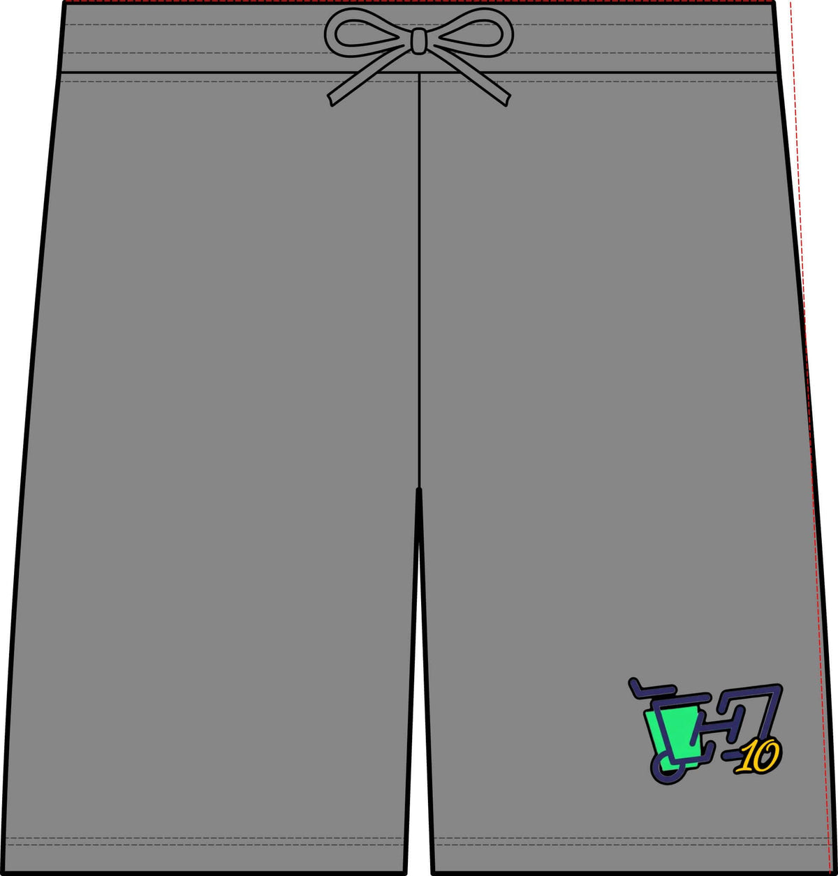 HOC 10YR - Stadium Shorts 20" [DTF]