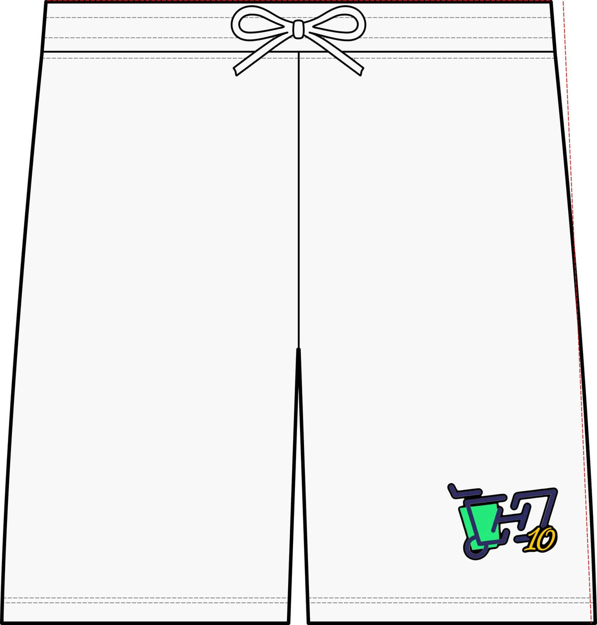 HOC 10YR - Stadium Shorts 20" [DTF]