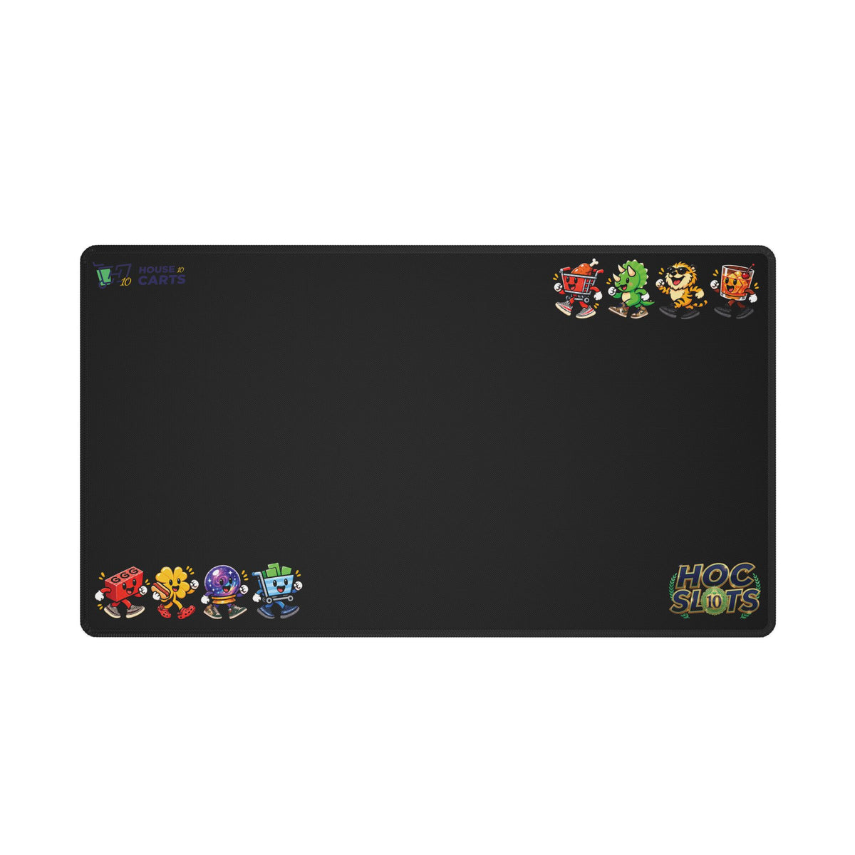 HOC 10YR 'MARCHING HOC SLOTS' - Stitched Edge Desk Mat