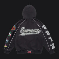 Supreme Playoffs Zip Up Hooded Sweatshirt