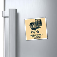 HOC 2.0 'My Dad Cooks' Refrigerator Magnet