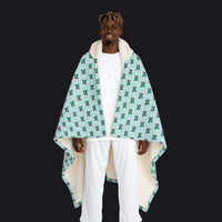 HOC 10YR - Hooded Sherpa Fleece Blanket