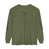 HOC 10YR 'STC' - Unisex Garment-dyed Long Sleeve T-Shirt