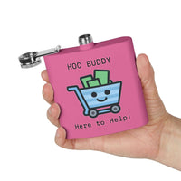 HOC BUDDY - Stainless Steel Flask, 6oz