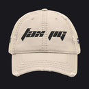 HOC 'FAXJIG'- Distressed Dad Hat (Embroidery)