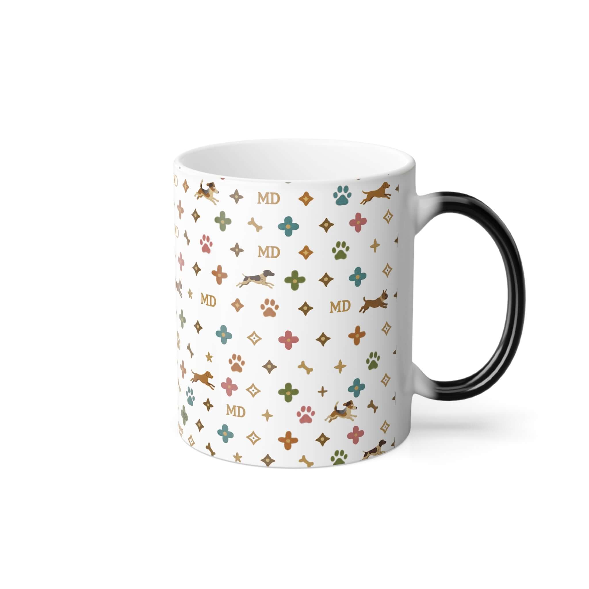 Marching Dogs Luxe Color Changing Mug
