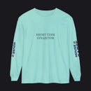 HOC 10YR 'STC' - Unisex Garment-dyed Long Sleeve T-Shirt