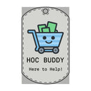 HOC BUDDY - Dog Tag Keychain (Engraving)