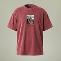 HOC 10YR 'LUCKY GLIZZY' - Unisex Vintage Mineral Washed T-Shirt