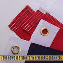 Outdoor Embroidered American Flag