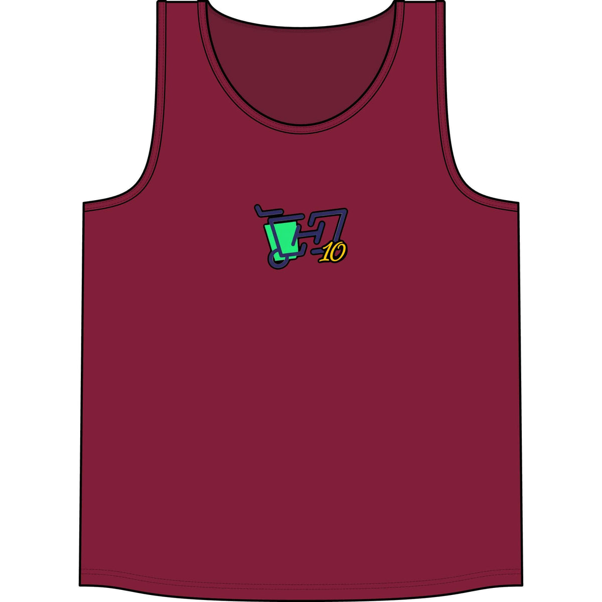 S / Burgundy