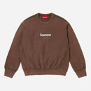 Supreme Washed Box Logo Crewneck