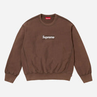 Supreme Washed Box Logo Crewneck