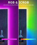 Smart TV LED Backlight,32.8FT ICRGB LED Lights for TV,with Remote and App Control, Music Sync Color Changing Strip Lights,USB Powered,for Gaming Room,PC