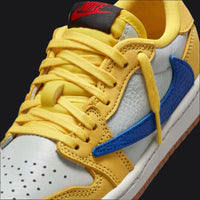 Travis Scott x Air Jordan 1 Low OG (W) "Canary" / “Elkins” (PS)