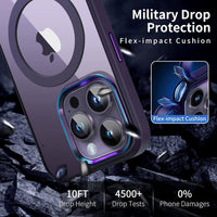 iPhone 14 Pro Max Case with Magnetic Stand [Compatible with MagSafe]