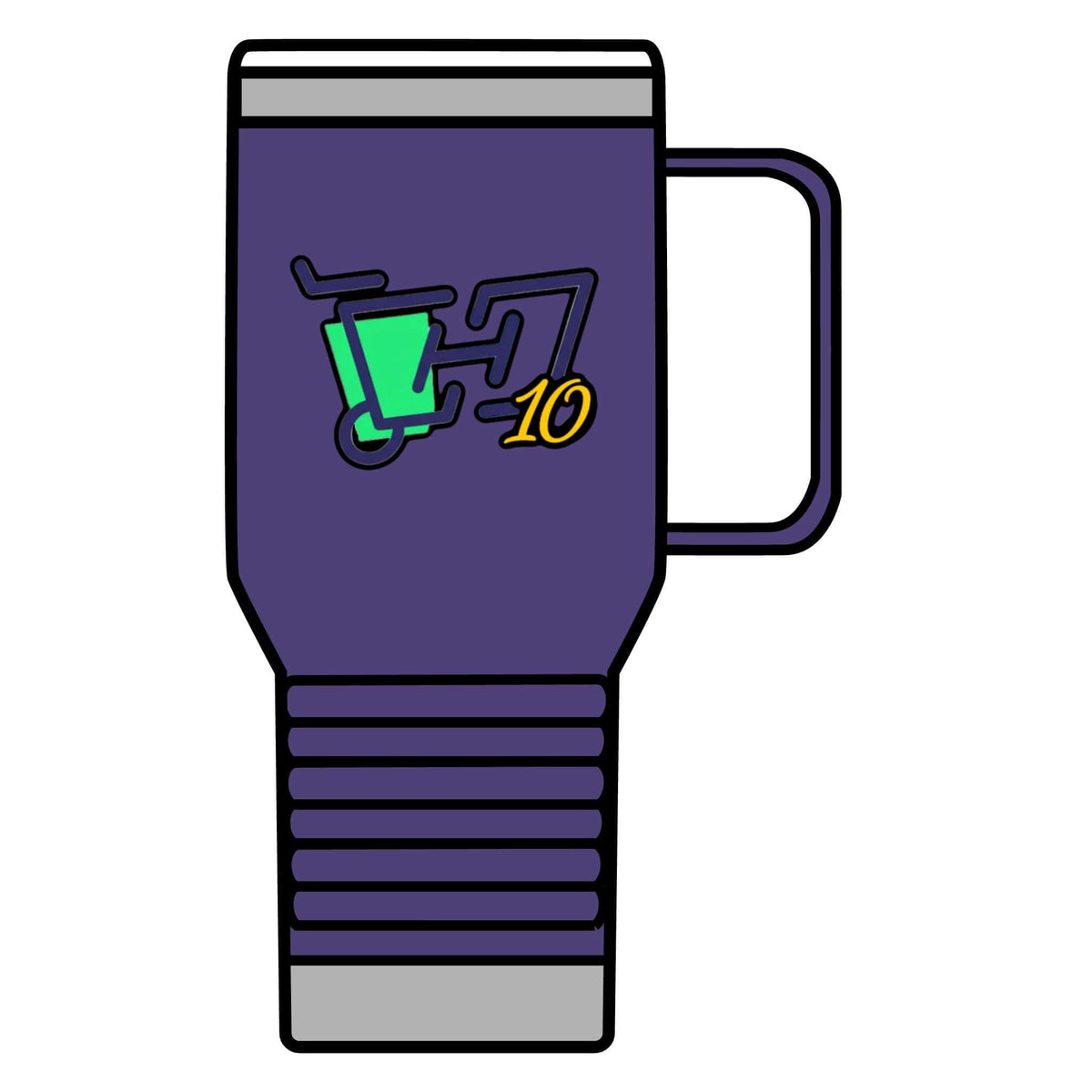 20oz / Dark Purple