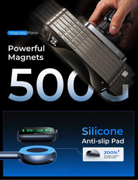 2 in 1 for 18W MagSafe Car Mount Charger [2024 Upgrade] Wireless Car Vent Charger Magnetic Car Phone Holder Mount for iPhone Car Accessories for iPhone 15 14 13 12 Pro Max Plus Apple Watch