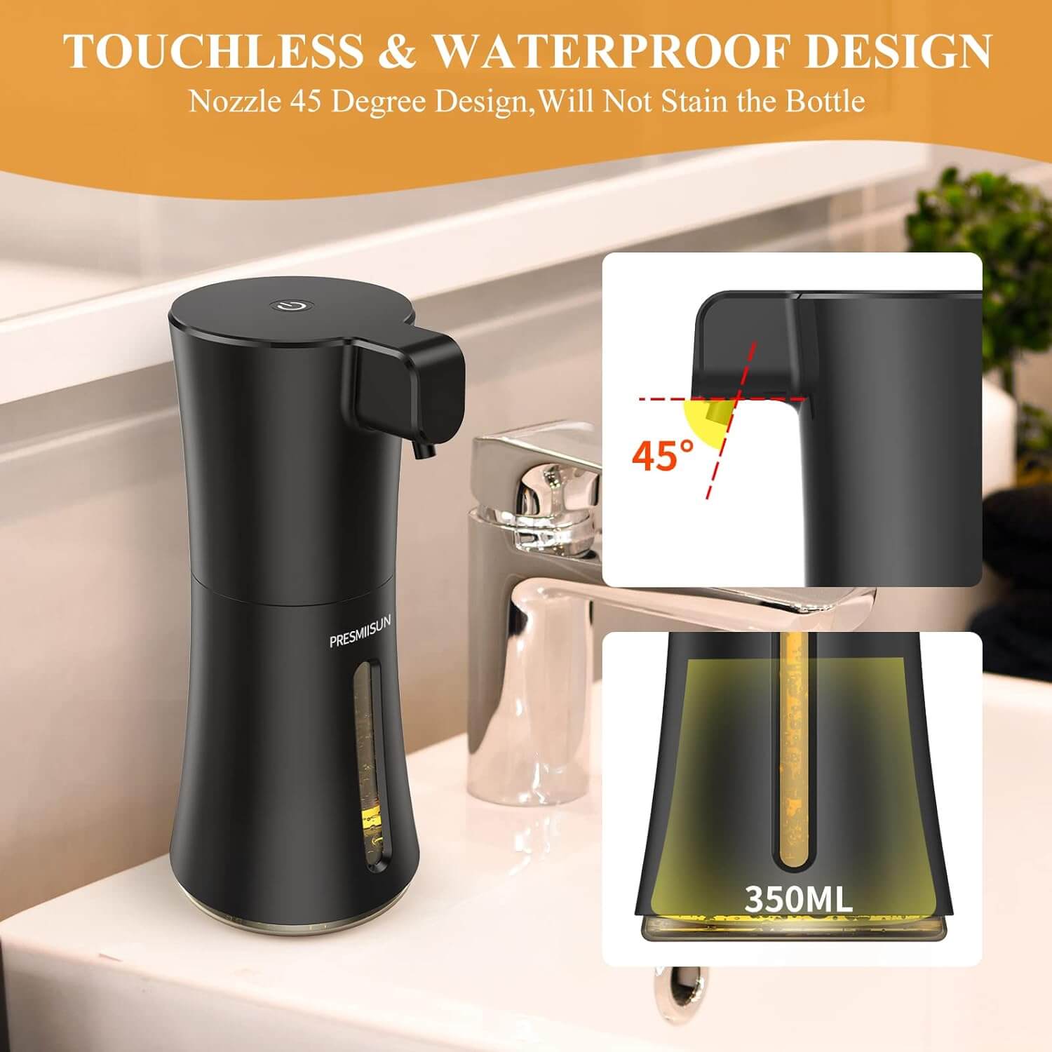 Touchless Auto Foaming Dispenser