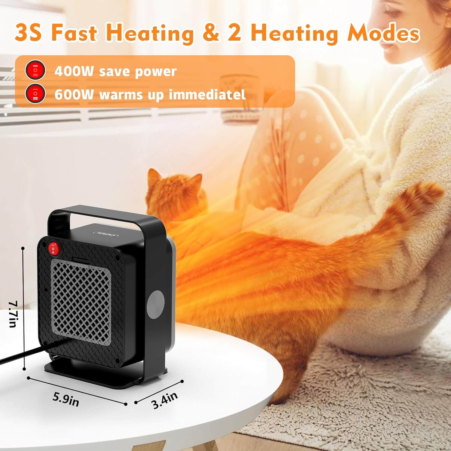 Portable Small Electric Heater