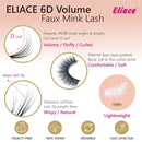 Eliace False Eyelashes Natural look Cat Eye Lashes Wispy Strips,6D Volume Mink lashes 30 Pairs 10 Mixed Styles Fake Eyelashes Pack,Wispy Eyelash Soft Reusable Dramatic Fluffy Beauty Lash Wholesale