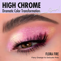 Single Pink Glitter Eyeshadow Palette