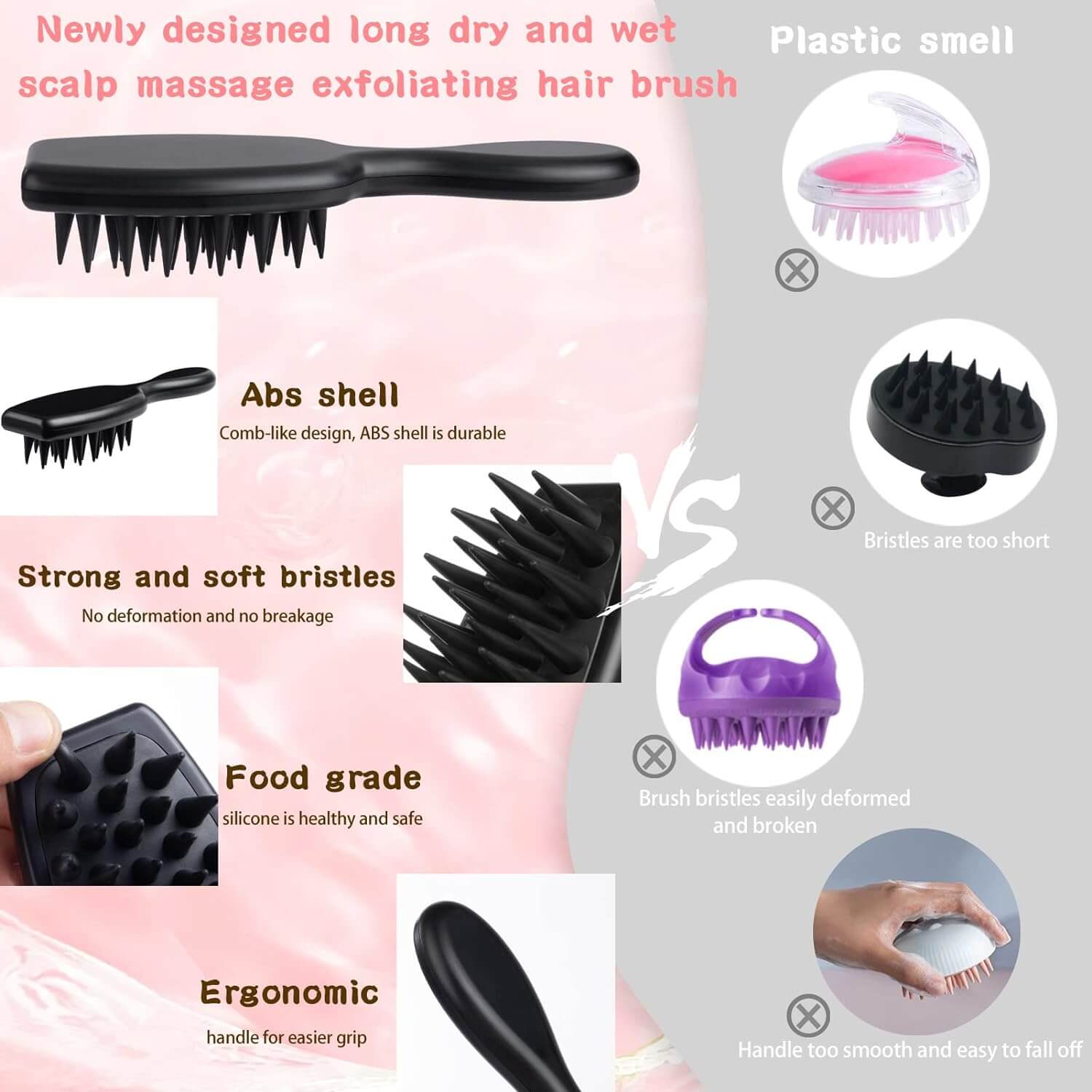 Scalp Massager Shampoo Brush