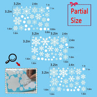Snowflake Window Clings for Glass Windows