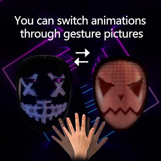 LED Kid's Mask for Halloween