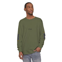 HOC 10YR 't!rep' - Unisex Garment-dyed Long Sleeve T-Shirt