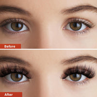 VYRILA Lash Cluster 132pcs Individual Lashes,8-16mm Diy Lash Extension,C Curl Lash Clusters Wispy,3D Natural Lash Clusters Look Like Eyelash Extension DIY at Home (Orange Whisper-C-8-16mix)