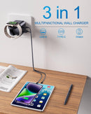 Apple Charging Block with Built-in Watch Charger