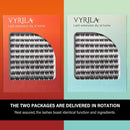 VYRILA Lash Clusters 0.05mm Individual Lashes, 3D Wispy Lashes Clusters, 0.1mm Super Thin Band Resuable Natural Lashes,C Curl Faux Mink Lashes,108pcs Lash Extension (Green Cozy-C-0.05-8-16mix)