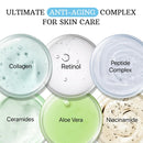 Retinol Cream for Face - Anti Aging Face Moisturizer with Collagen & Hyaluronic Acid - Day & Night Face Cream for Women and Men