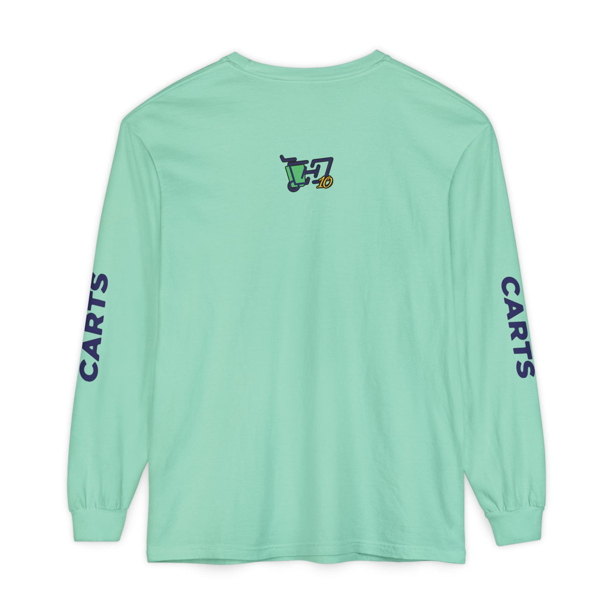 HOC 10YR 'STC' - Unisex Garment-dyed Long Sleeve T-Shirt