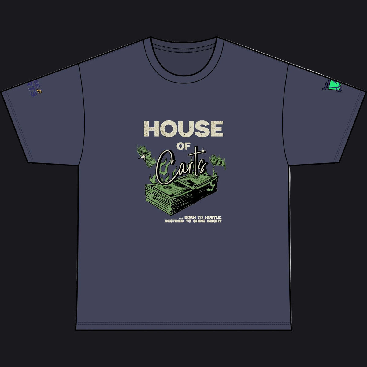 'HOC MONEY' - Staple Stone Wash Tee