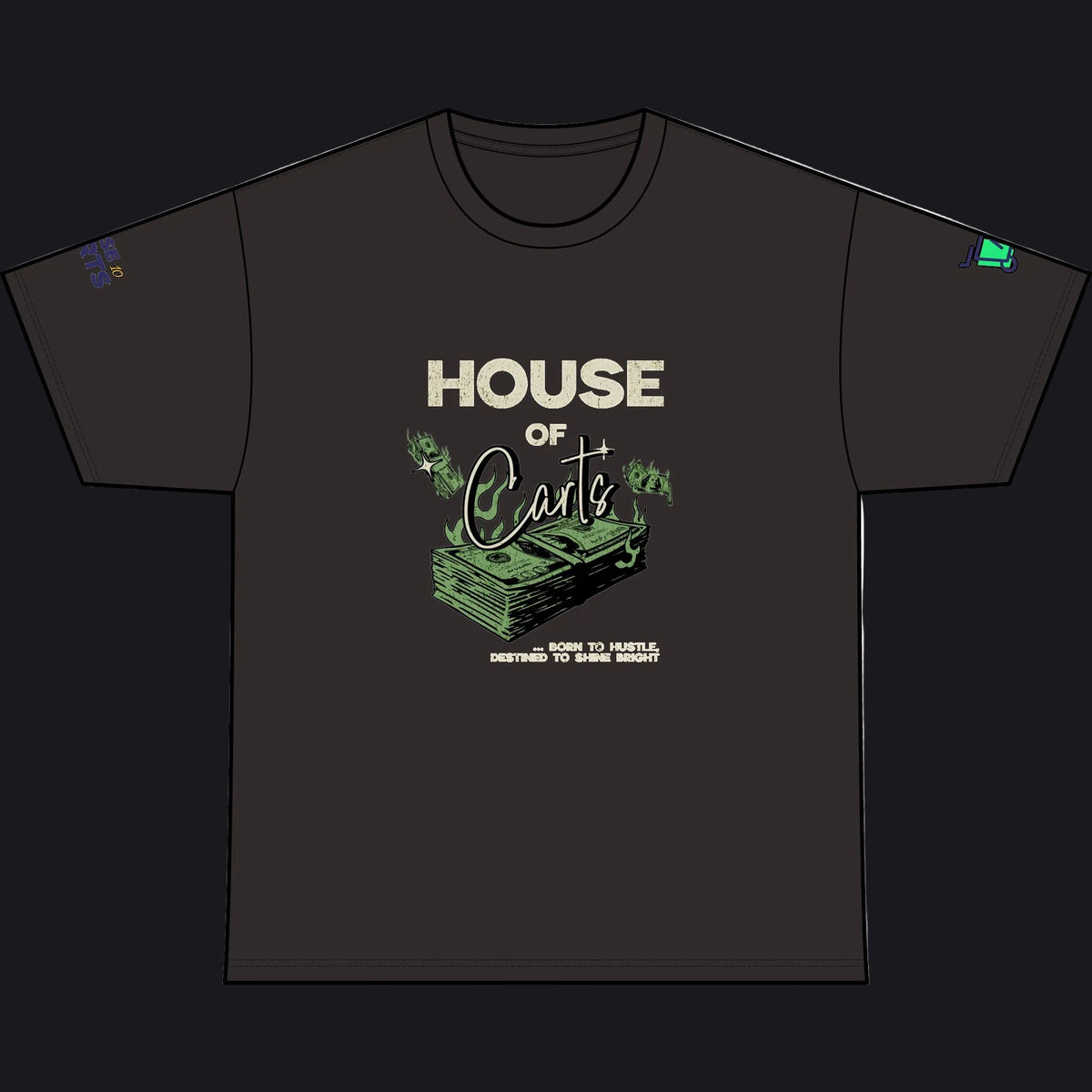 'HOC MONEY' - Staple Stone Wash Tee
