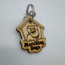 Marching Dogs 4-Year Anniversary Keychain