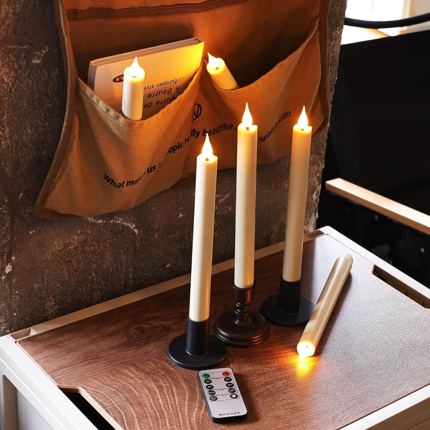 Window Candles Pcs 6 Flameless Candles